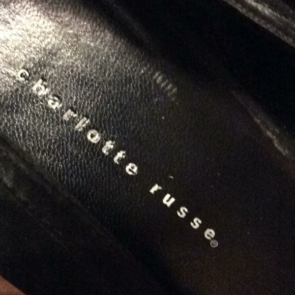 Black Charlotte Russe heels - Picture 3 of 5